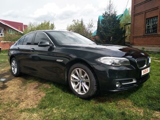 2014 BMW 5 серии 520i VI (F10/F11/F07) Рестайлинг, чёрный, 2090000 рублей, вид 2