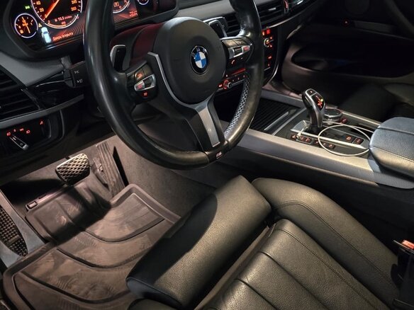 2015 BMW X5 40d III (F15), серый, 4000000 рублей - вид 8