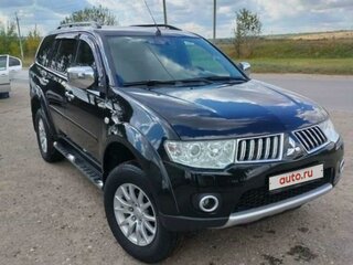 2010 Mitsubishi Pajero Sport II, чёрный, 1800000 рублей, вид 3