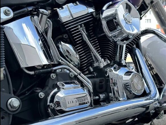 2010 Harley-Davidson Softail Deluxe, пурпурный, 1350000 рублей - вид 29
