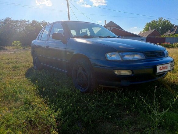 1997 Kia Sephia I Рестайлинг, синий, 200000 рублей - вид 2