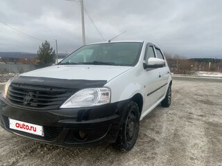 2009 Renault Logan I, белый, 350000 рублей, вид 1