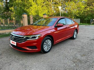 2020 Volkswagen Jetta 6-speed VII, оранжевый, 1550000 рублей, вид 2