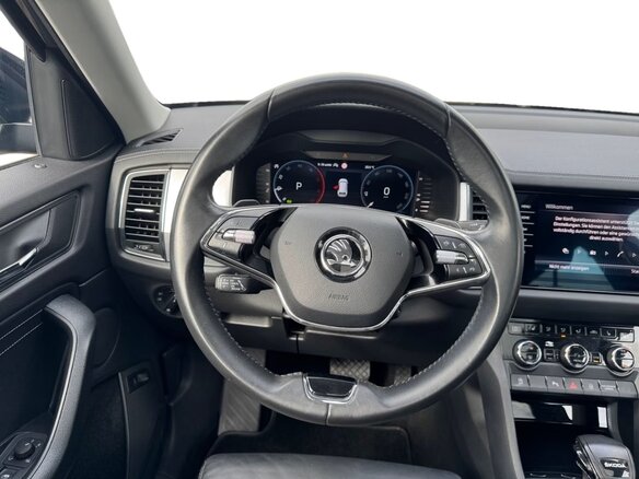 2023 Skoda Kodiaq I Рестайлинг, чёрный, 3590000 рублей - вид 8