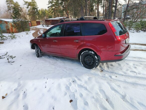 2007 Ford Focus II, пурпурный, 350000 рублей - вид 2