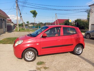 2008 Kia Picanto I Рестайлинг, красный, 400000 рублей, вид 4