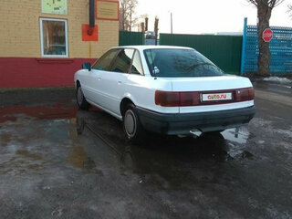 1990 Audi 80 IV (B3), белый, 99000 рублей, вид 5