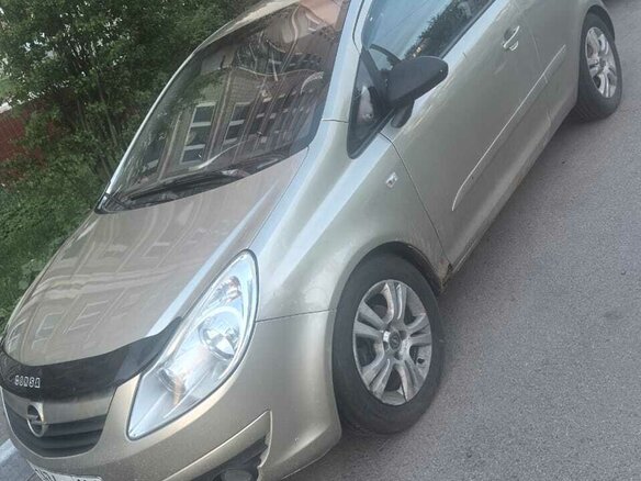 2007 Opel Corsa D, серый, 360000 рублей - вид 1