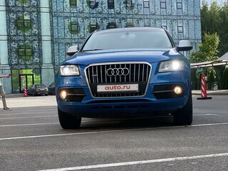 2013 Audi Q5 I (8R) Рестайлинг, синий, 1680000 рублей, вид 4