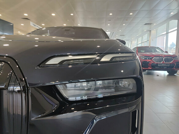 2023 BMW 7 серии 740d xDrive VII (G70), синий - вид 16