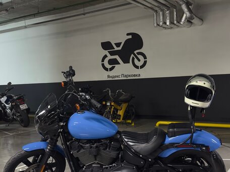 2022 Harley-Davidson Street Bob, синий, 1300000 рублей, вид 3