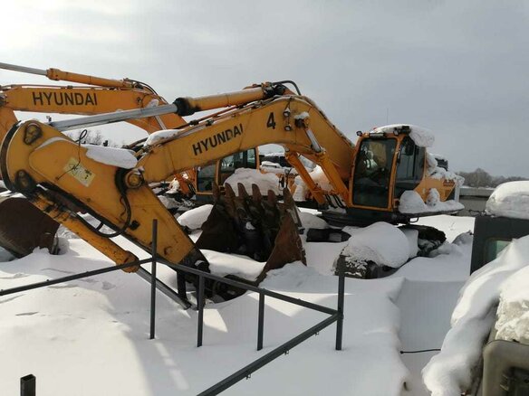 2014 Hyundai R520LC, жёлтый - вид 10