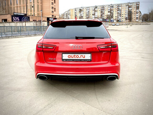 2013 Audi RS 6 III (C7), красный - вид 5