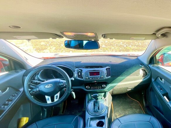 2012 Kia Sportage III, оранжевый, 1333000 рублей - вид 9