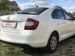 2019 Skoda Rapid I Рестайлинг, белый, 1369990 рублей, вид 4