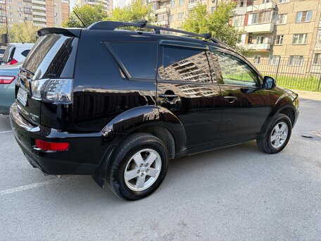 2011 Mitsubishi Outlander II Рестайлинг, чёрный, 1000050 рублей, вид 5
