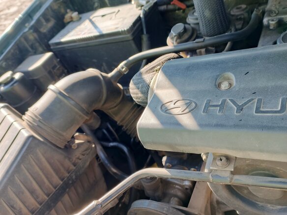 2002 Hyundai Terracan I, чёрный, 1000000 рублей - вид 15