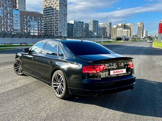 2012 Audi A8 Long III (D4), чёрный, 2500000 рублей, вид 3