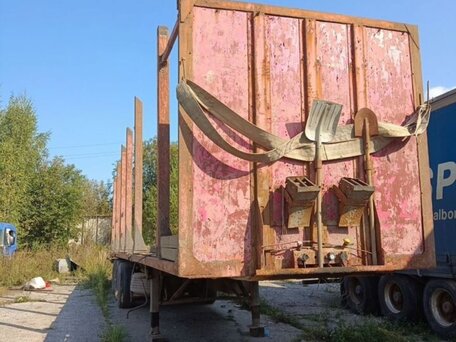 1995 Narko Полуприцеп бортовой, красный, 410000 рублей, вид 1