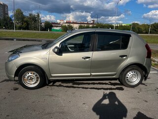 2011 Renault Sandero I, бежевый, 299000 рублей, вид 5
