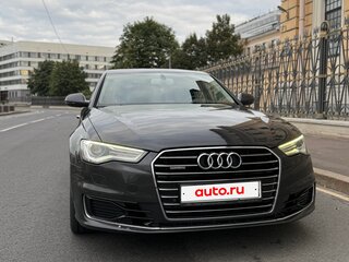 2015 Audi A6 IV (C7) Рестайлинг, серый, 1490000 рублей, вид 2