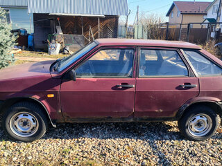 1999 Lada (ВАЗ) 2109, пурпурный, 90000 рублей, вид 4