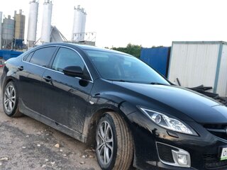 2008 Mazda 6 II (GH), чёрный, 800000 рублей, вид 3