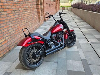 2019 Harley-Davidson Fat Boy, красный, 4000000 рублей, вид 1
