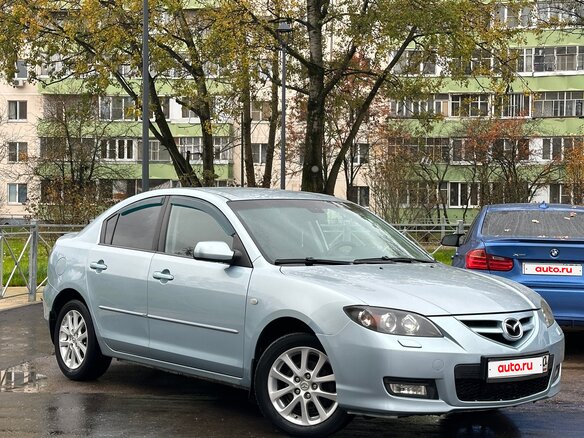2008 Mazda 3 I (BK) Рестайлинг, голубой, 470000 рублей - вид 7