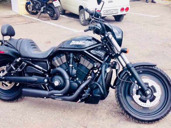2007 Harley-Davidson V-Rod, чёрный - вид 4