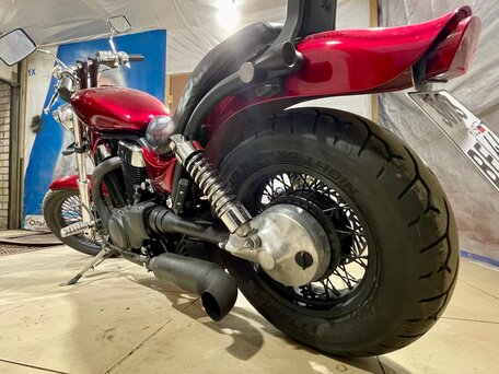 1996 Suzuki Intruder VS 1400, красный, 370000 рублей, вид 5