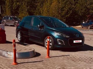 2013 Peugeot 308 I Рестайлинг, синий, 540000 рублей, вид 3