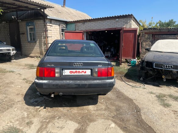 1991 Audi 100 IV (C4), серый, 230000 рублей - вид 4