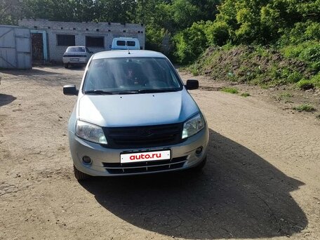 2014 Lada (ВАЗ) Granta I, голубой, 290000 рублей, вид 2