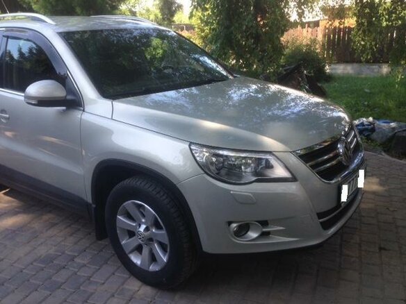 2010 Volkswagen Tiguan I, жёлтый, 1300000 рублей - вид 7