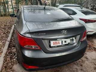 2016 Hyundai Solaris I Рестайлинг, серый, 800000 рублей, вид 2