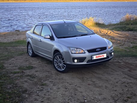 2006 Ford Focus II, серебристый, 620000 рублей, вид 2