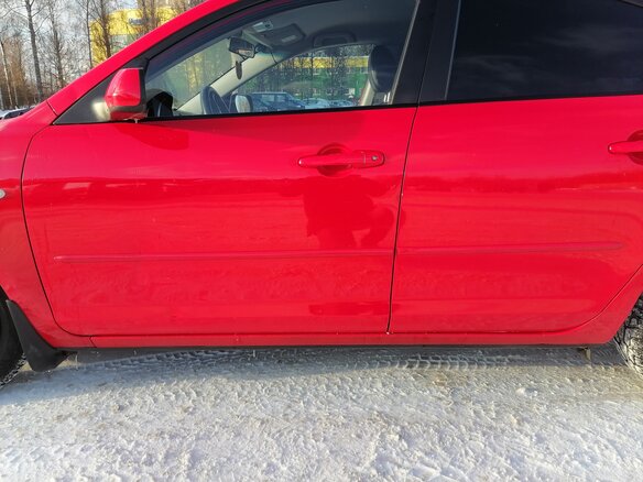 2008 Mazda 3 I (BK) Рестайлинг, красный, 480000 рублей - вид 10