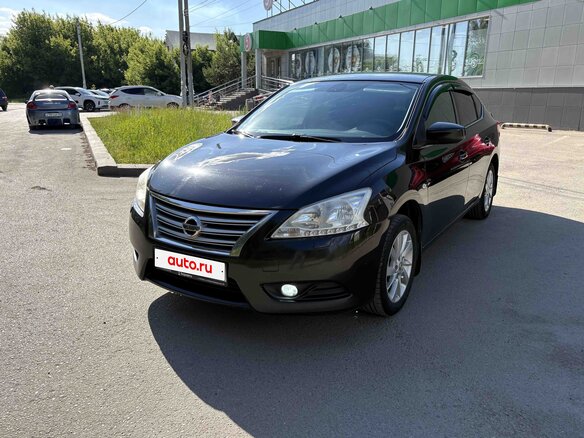 2014 Nissan Sentra VII (B17), чёрный - вид 5
