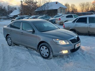 2013 Skoda Octavia II (A5) Рестайлинг, бежевый, 1190000 рублей, вид 3
