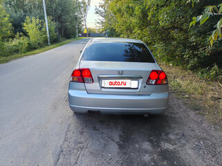 2002 Honda Civic VII, серебристый, 350000 рублей, вид 4