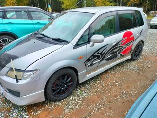 2002 Mazda Premacy I (CP), серый, 350000 рублей, вид 5