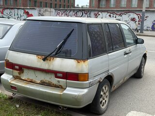 1990 Nissan Prairie II (M11), серебристый, 40000 рублей, вид 5