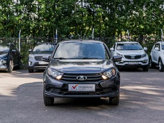 2022 Lada (ВАЗ) Granta I Рестайлинг, серый, 620000 рублей, вид 3