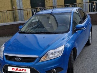 2008 Ford Focus II Рестайлинг, синий, 550000 рублей, вид 1