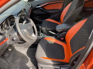 2018 Lada (ВАЗ) Vesta SW Cross I, оранжевый, 995000 рублей, вид 5