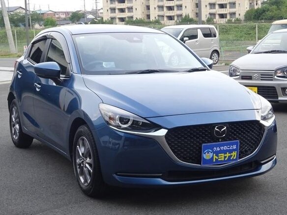 2021 Mazda 2 III (DJ) Рестайлинг, синий, 1000000 рублей - вид 5