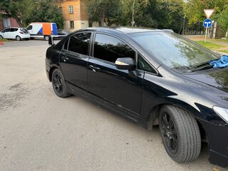 2008 Honda Civic VIII, чёрный, 315000 рублей, вид 4