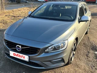 2018 Volvo V60 I Рестайлинг, серый, 2500000 рублей, вид 2