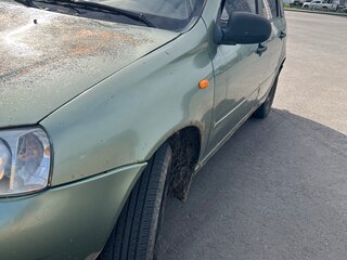 2008 Lada (ВАЗ) Kalina I, зелёный, 105000 рублей, вид 2